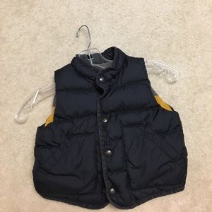 Baby Gap navy blue puffer vest