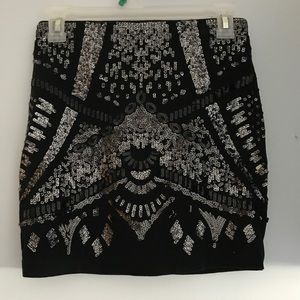 Express mini with sequins