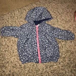 Carters baby girl windbreaker