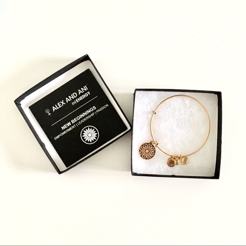 Alex and Ani New Beginnings Bracelet: NEW IN BOX