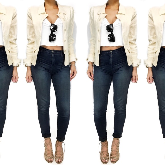 Armani collezioni striped seersucker blazer - Picture 2 of 5