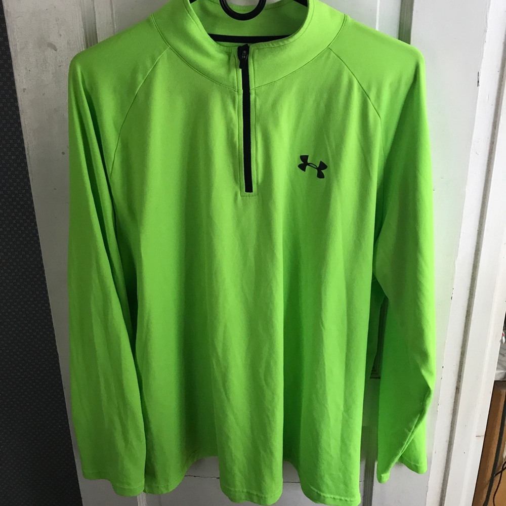 Under armor pull over zip long sleeve