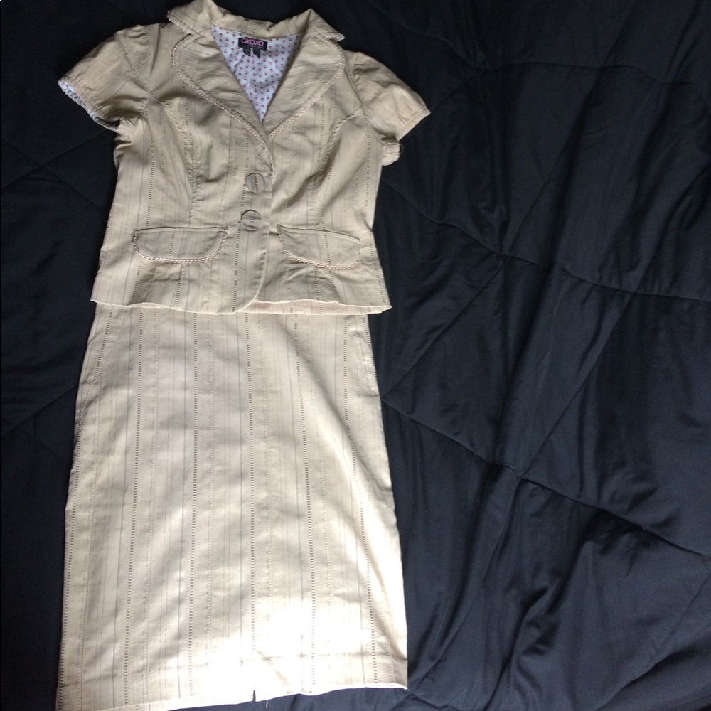 XOXO Skirt suit cami included