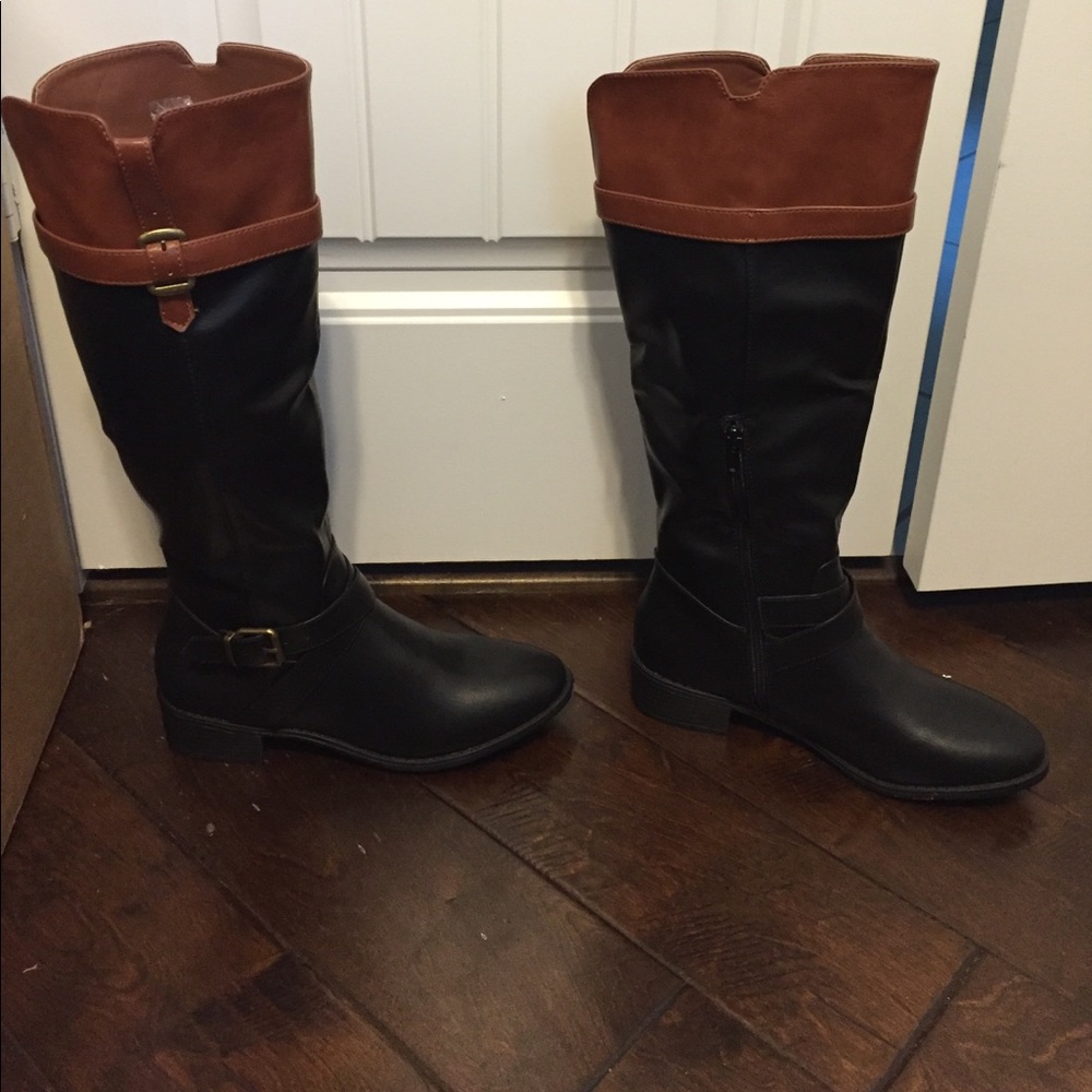 ❌CLEARANCE❌ Ram-Imagine Black/Cognac boot 8 1/2 - Picture 2 of 7