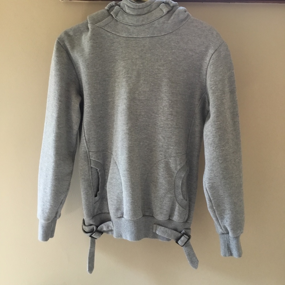 Heather Grey Korean Hoodie