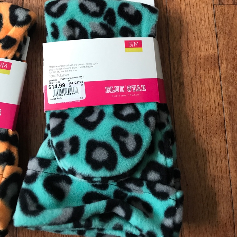 NWT 2 Rain Boot liners leopard prints - Picture 5 of 5