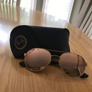 Ride Gold Ray-Ban AVIATOR