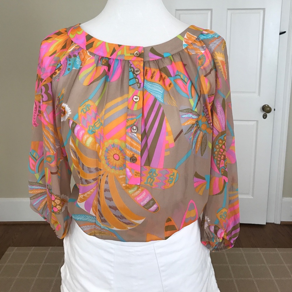 Trina Turk top- size small