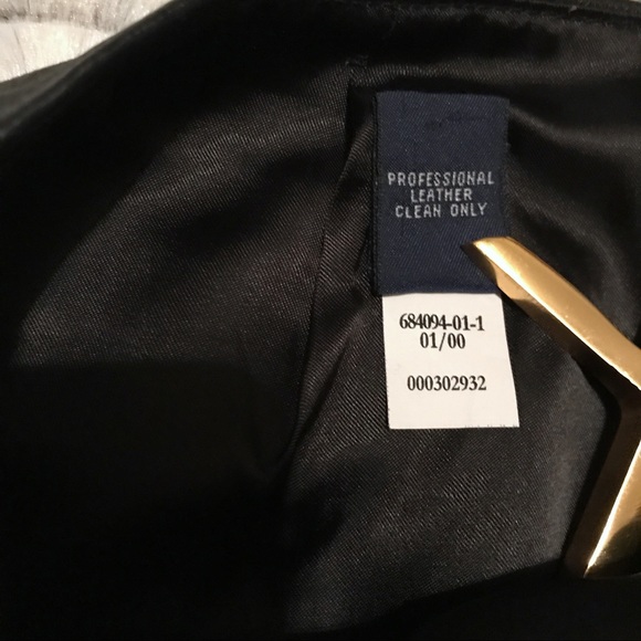 Y2K Black Leather Skirt Vtg New Year’s Size 1 EUC - Picture 8 of 8