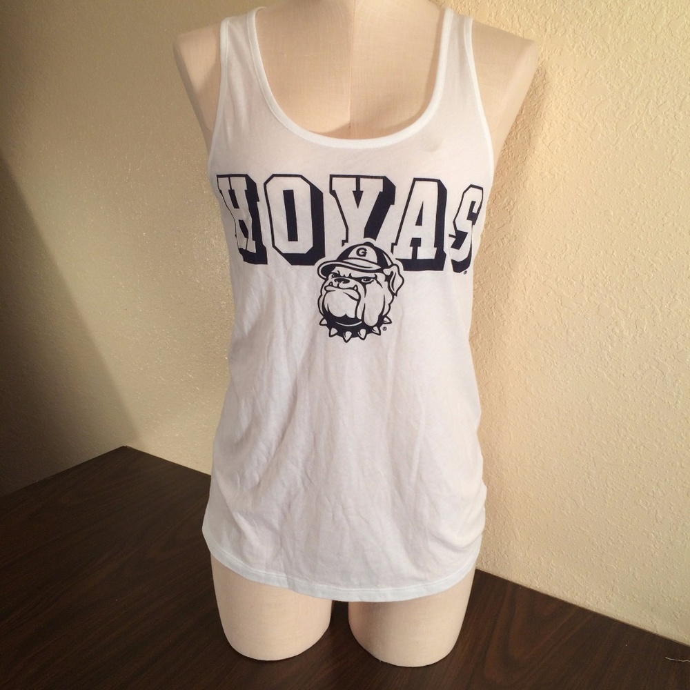 Victoria's Secret PINK Georgetown Hoyas Tank Top