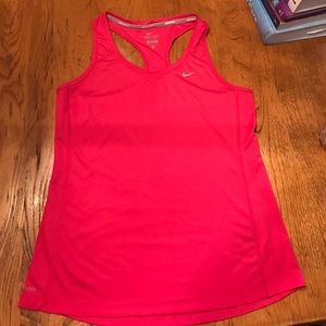 Nike dri-fit racer back pink