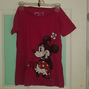 pink Minnie mouse tshirt