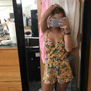 Floral Romper