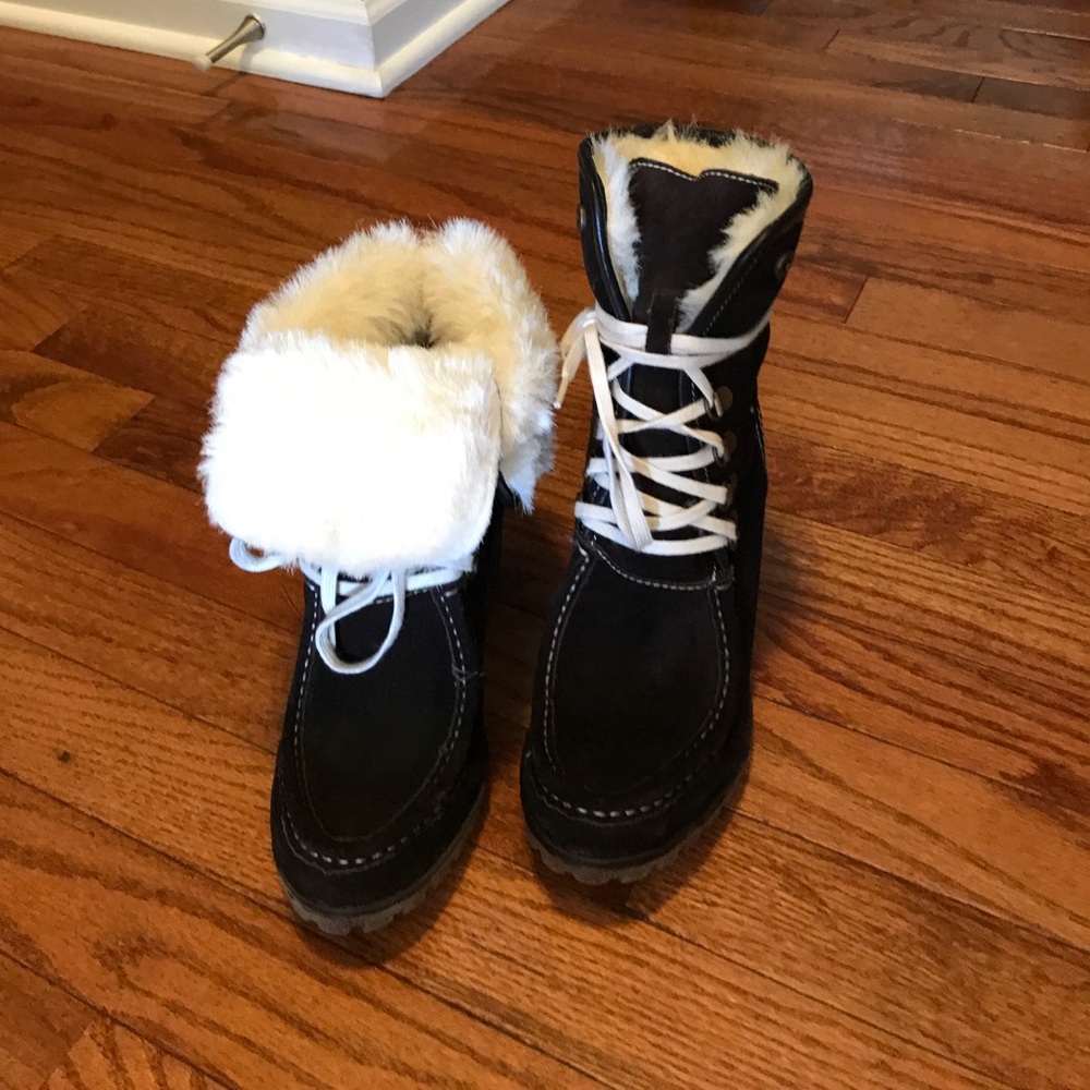 Diba shurling lined wedge boot