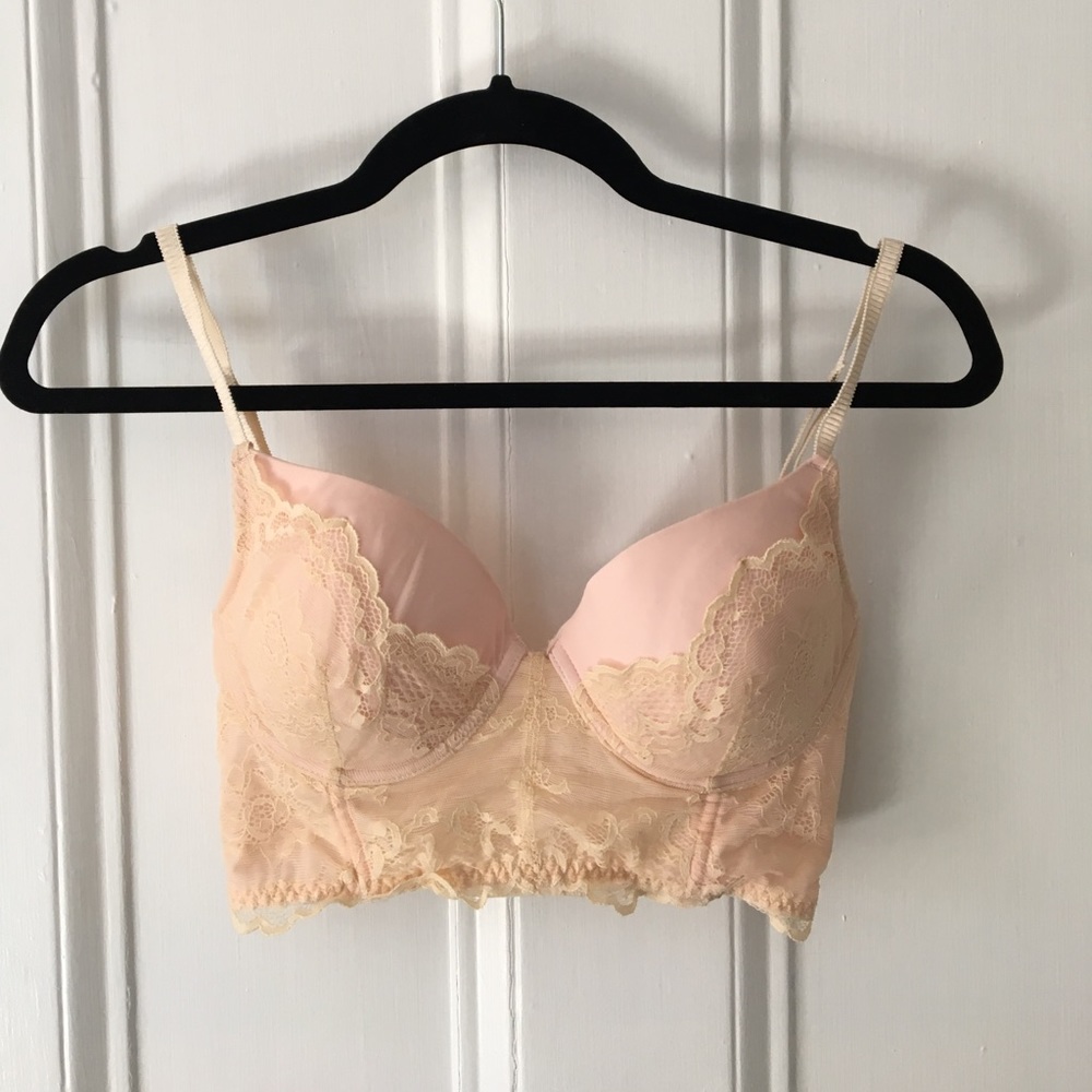 32D underella by Ella Moss longline corset bra