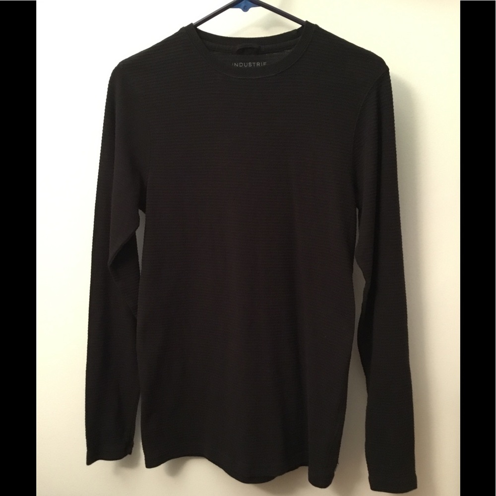 Industrie Black Long Sleeve T