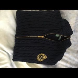 Ralph Lauren Full Zip Up Sweater