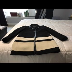 Ann Taylor Colorblock Wool Coat