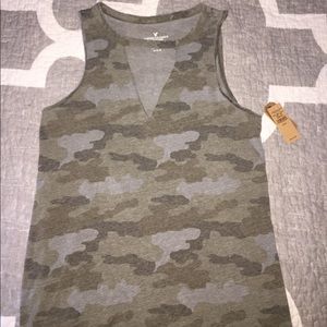 Camo muscle tank