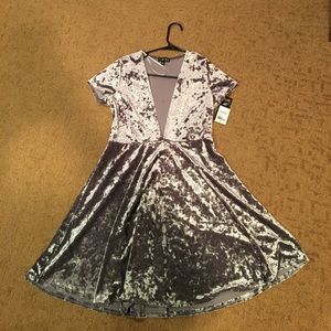 Velvet Skater Dress *W/ TAGS*