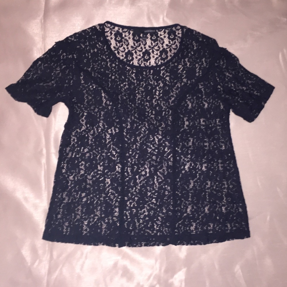 Black Lace Top