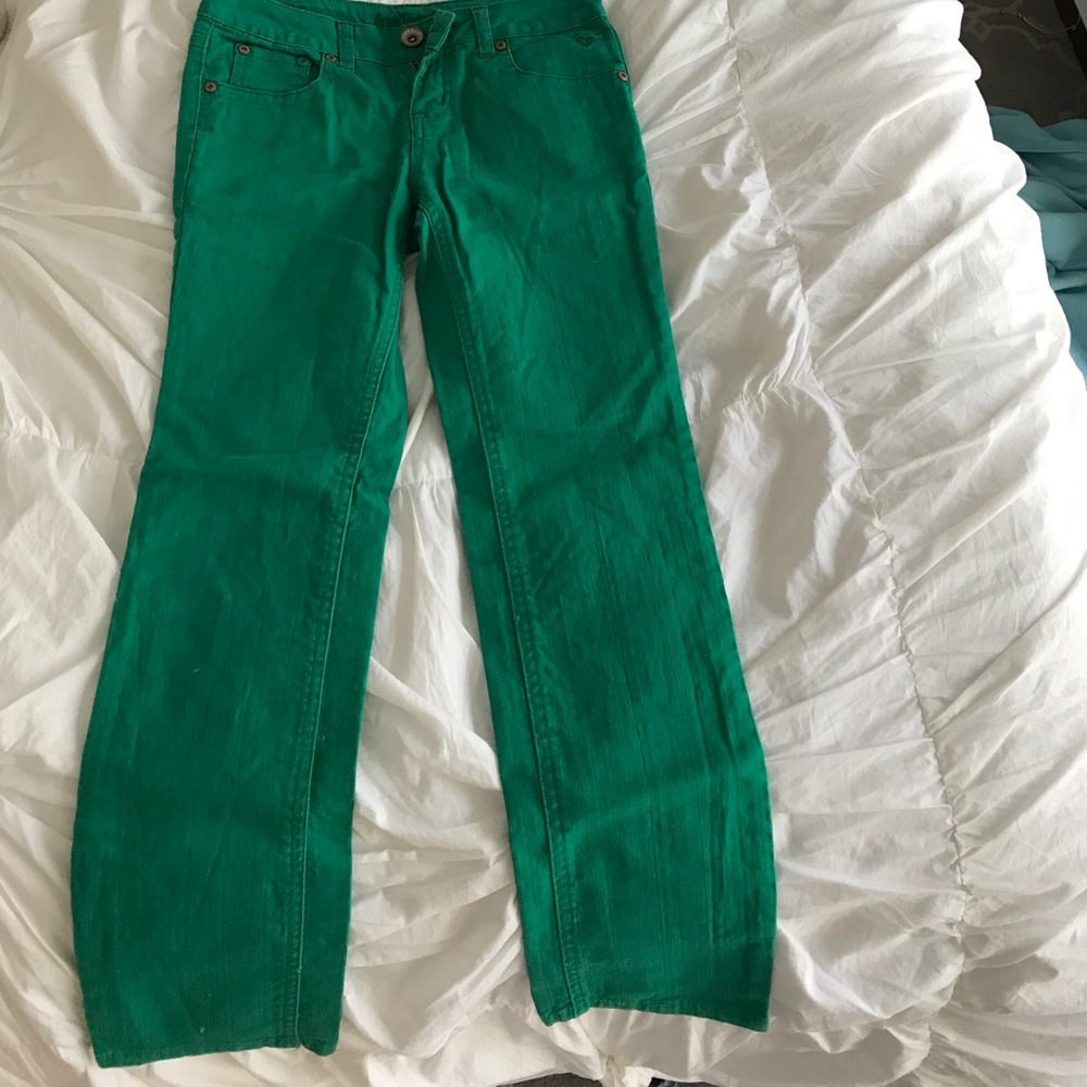 Green jeans!