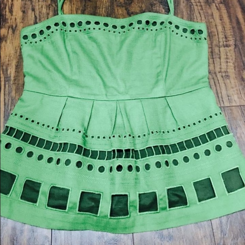 Anthropologie Seaborne Corset Top