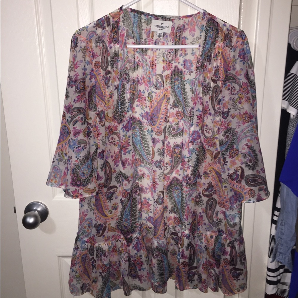 Floral American Express Tunic
