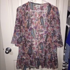 Floral American Express Tunic