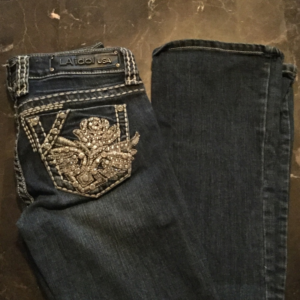 L. A. Idol boot cut jeans