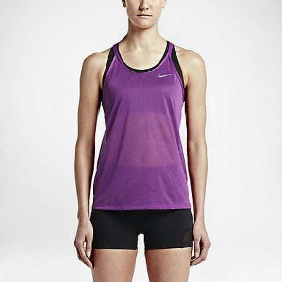 Nwt nike Purple running tank top - Picture 1 of 5