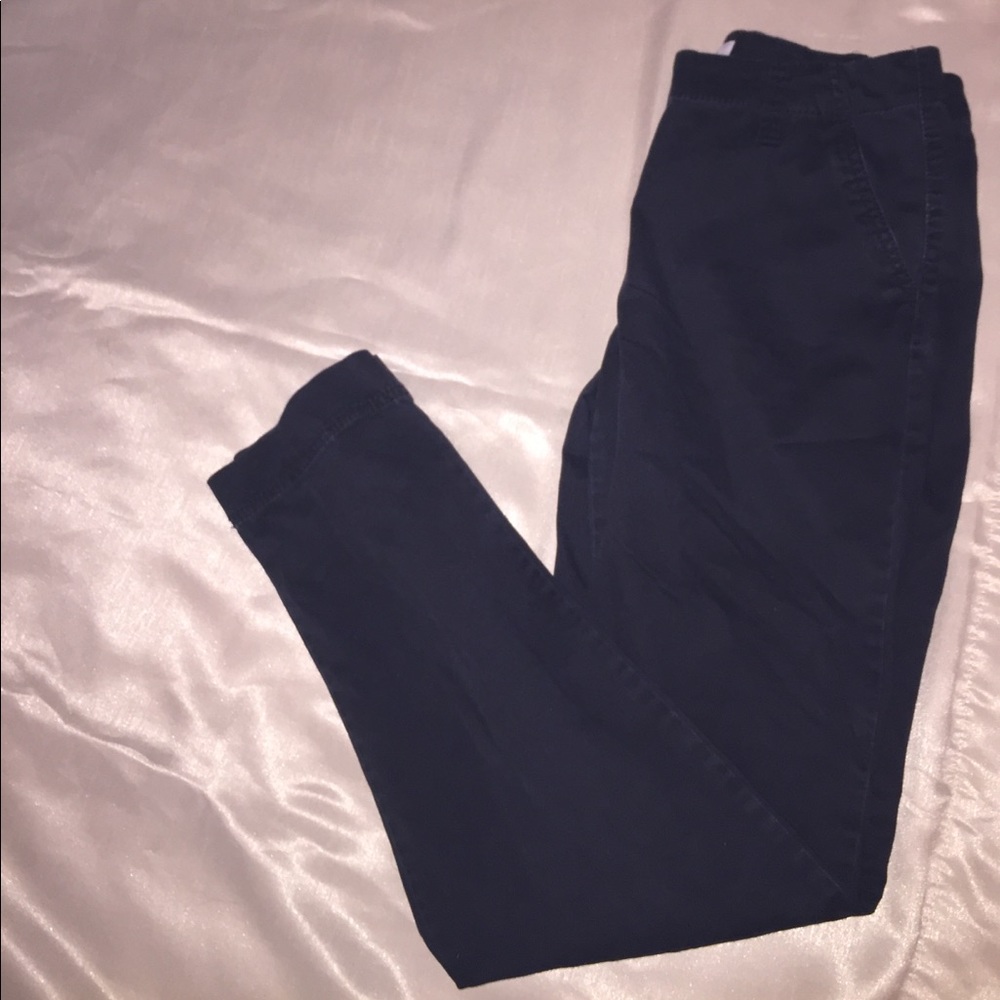 Ann Taylor Loft Black Khaki Pants