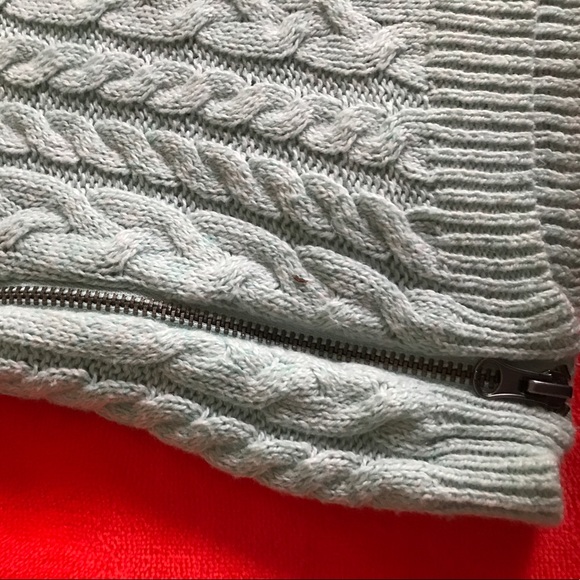 American Eagle Outfitters Teal Fitted Sweater! - Picture 4 of 4