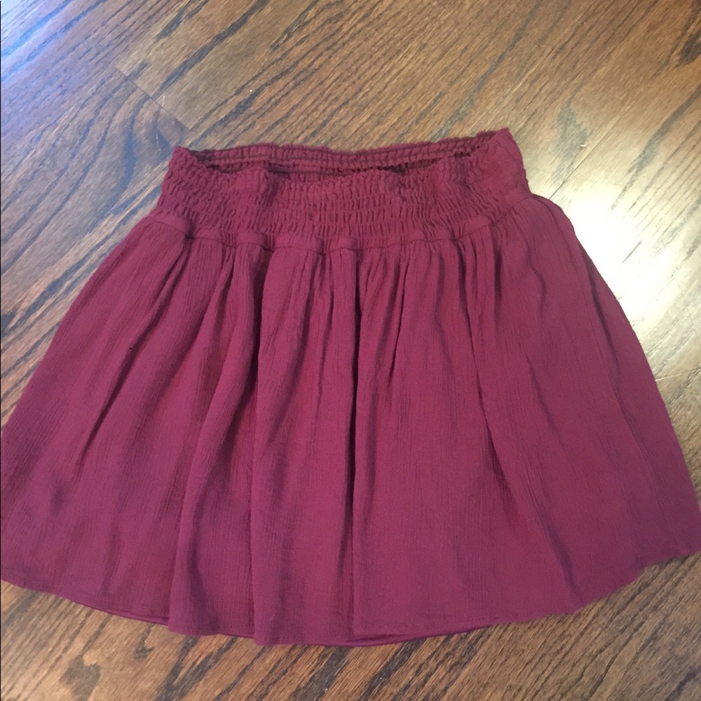 Pacsun Red Skirt