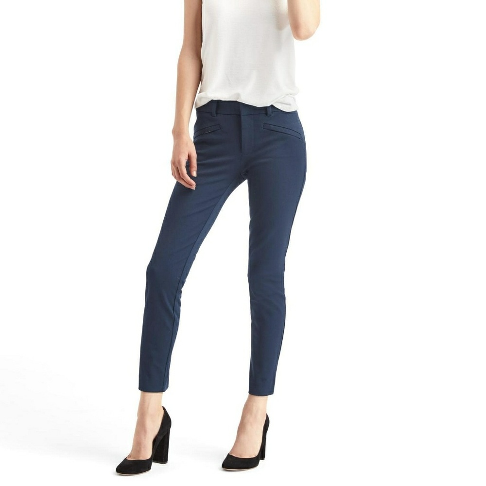 GAP bi-stretch skinny ankle pants