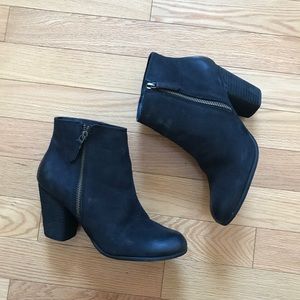 Black booties