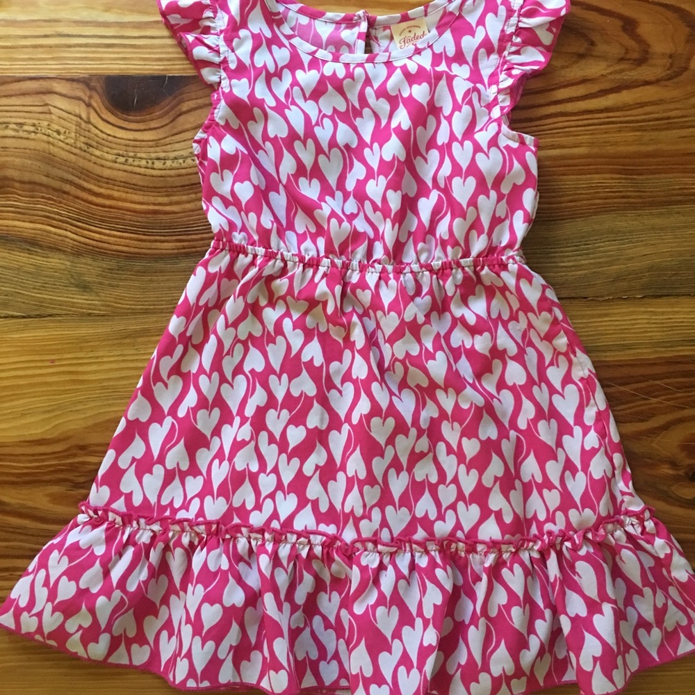 Girls Heart print Sundress!