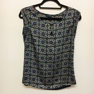 The Limited Multi Colored Silky Shell Top