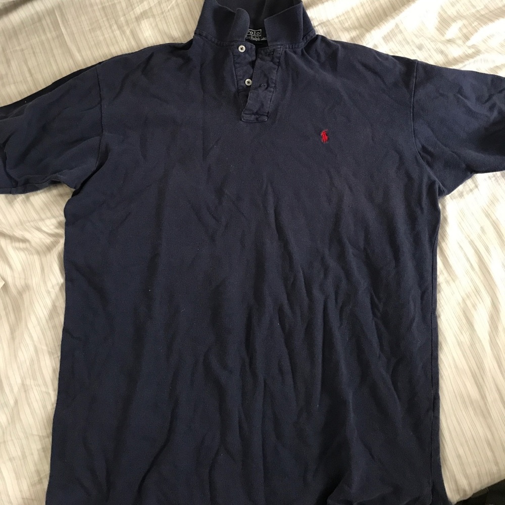 Blue RL polo