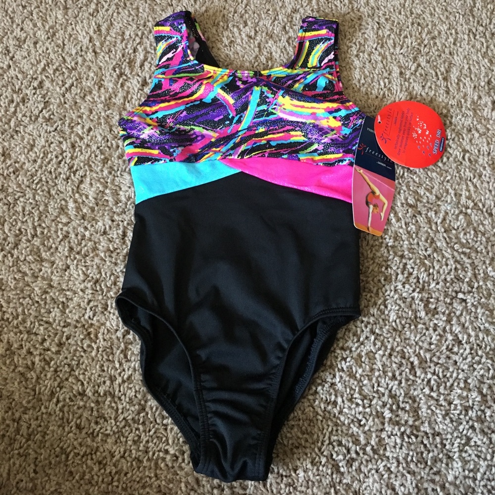 Gymnastic leotard (children's XS 4/5)