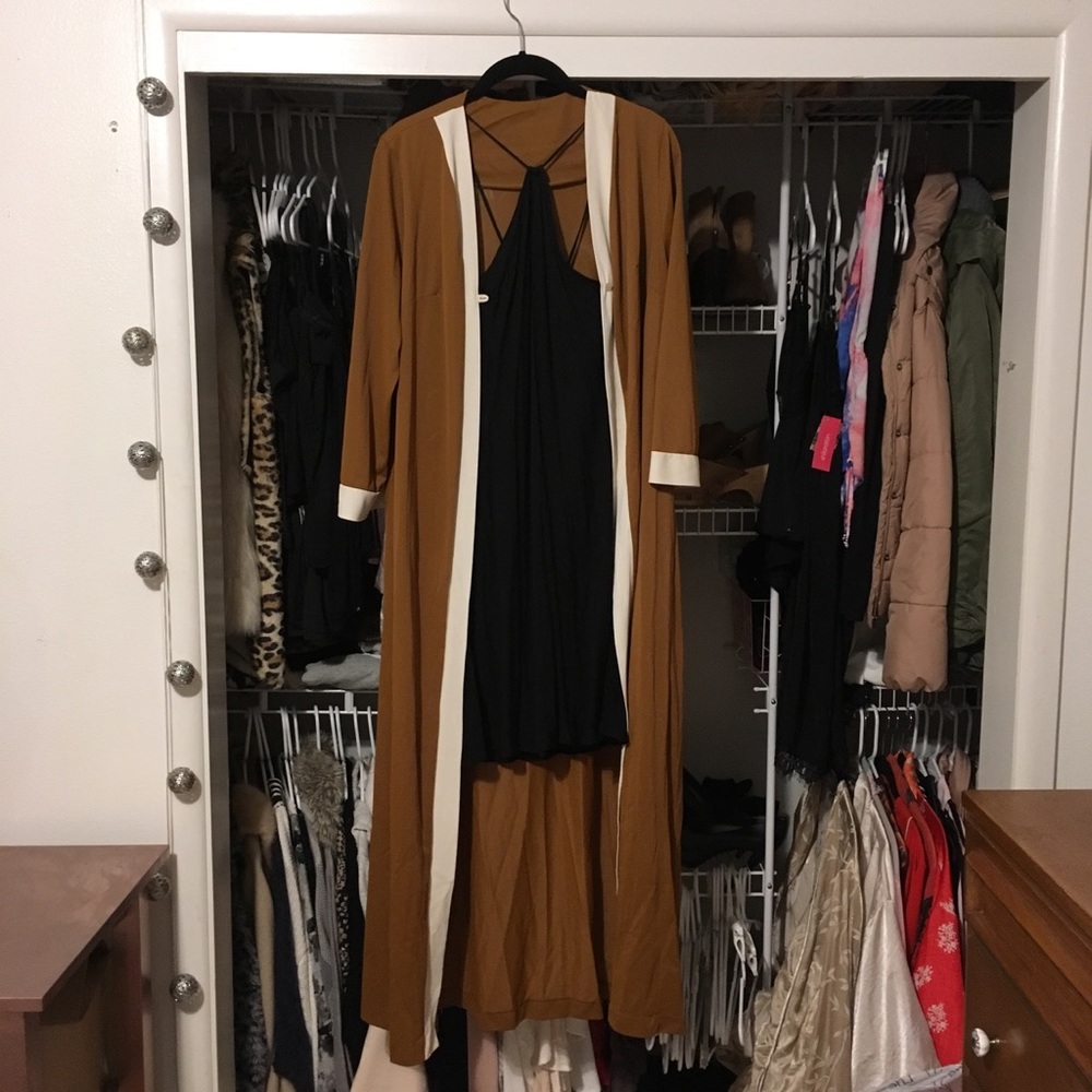 Vintage kimono duster cardigan