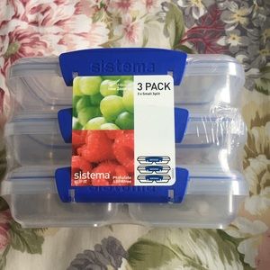 Sealed Sistema Containers