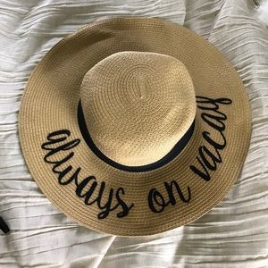 Floppy beach hat