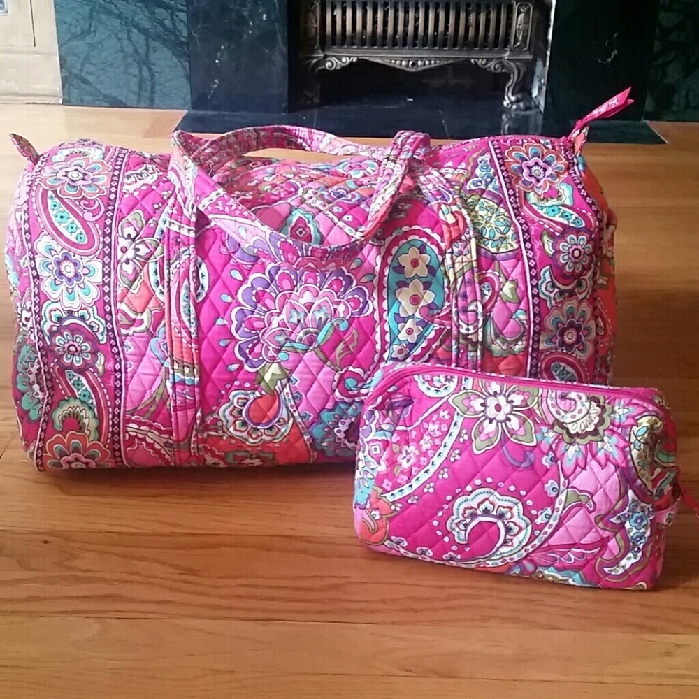 ❣Large duffel❣& Large cosmetic bag