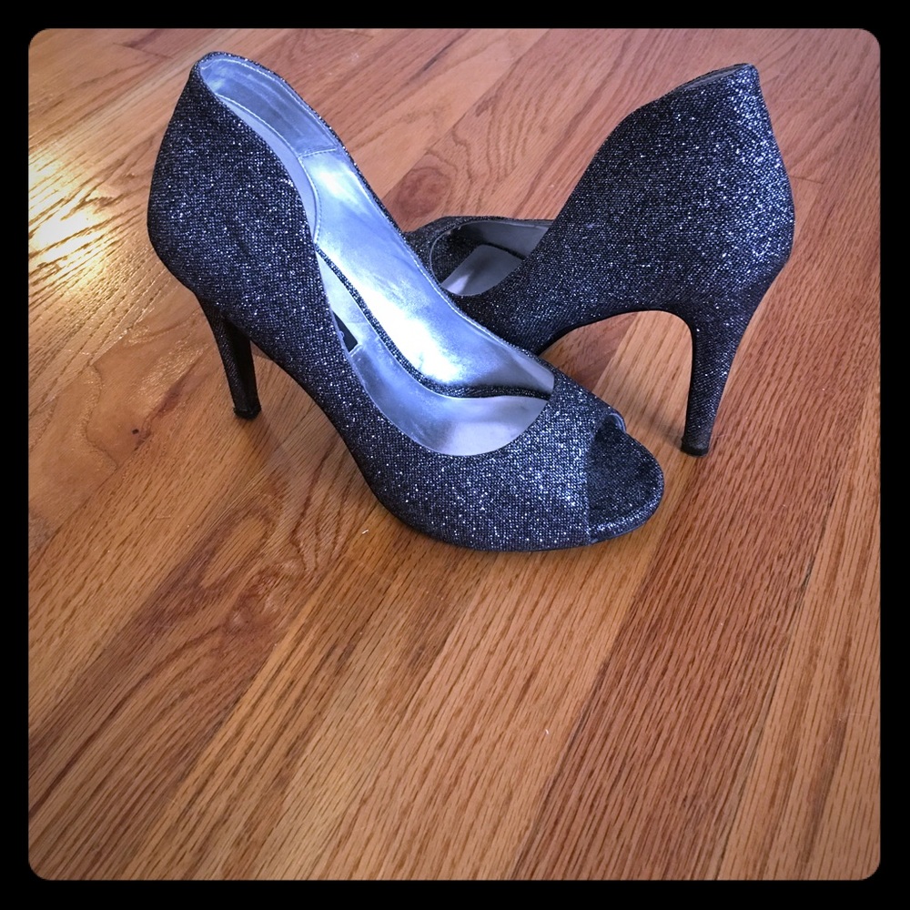 Glitter heels