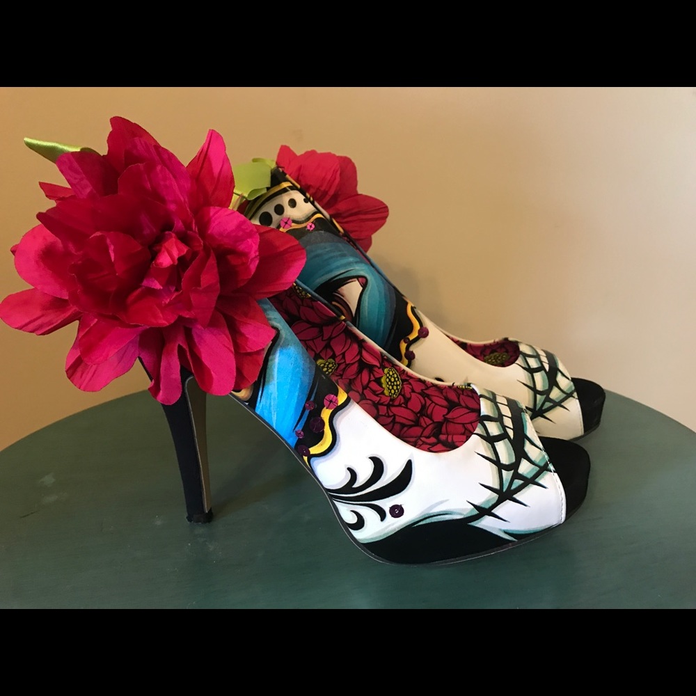 Day of the dead pumps