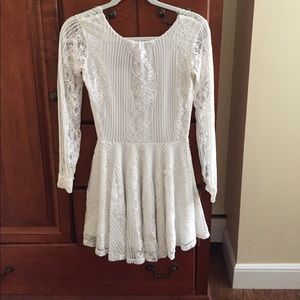 For love and lemons white lace dress