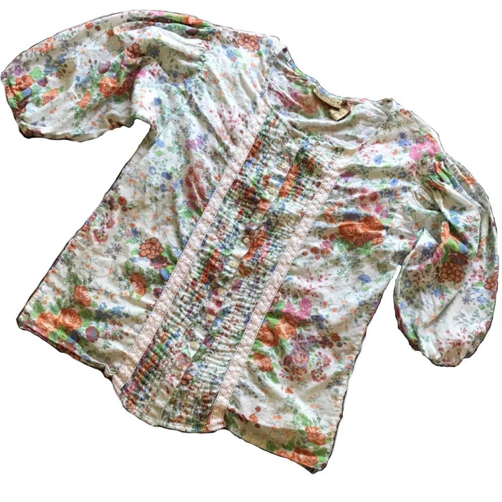 Art & Soul peasant top. 100% cotton