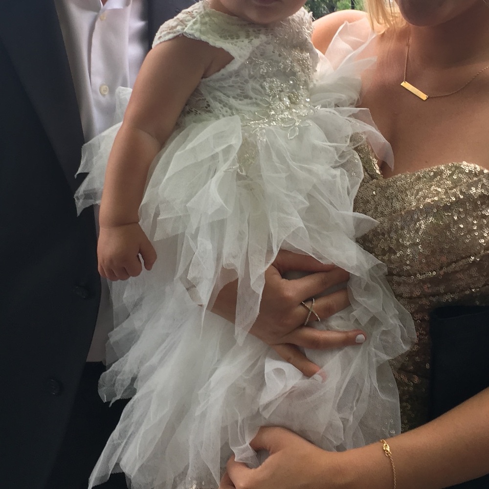 DAHL couture flower girl dress