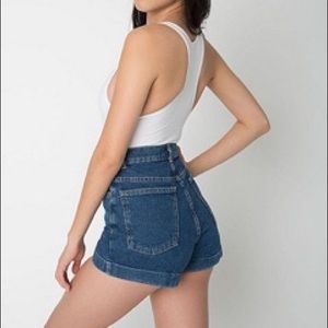 🦋 American Apparel Denim Highwaist Cuff Short 🦋